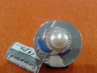 Серебряное кольцо " Валенсию " 1075